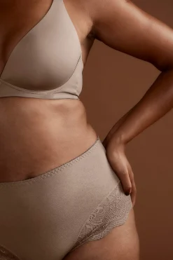 Undertøj|Flerpak Undertøj-Cellbes of Sweden Trusse i bomuld 3-pack Lys pink+nougat+hvid