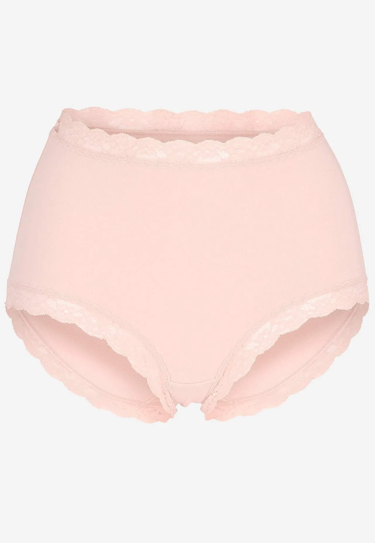 Undertøj|Flerpak Undertøj-Cellbes of Sweden Trusse med høj talje og blonde 3-pack Lys rosa