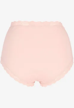 Undertøj|Flerpak Undertøj-Cellbes of Sweden Trusse med høj talje og blonde 3-pack Lys rosa