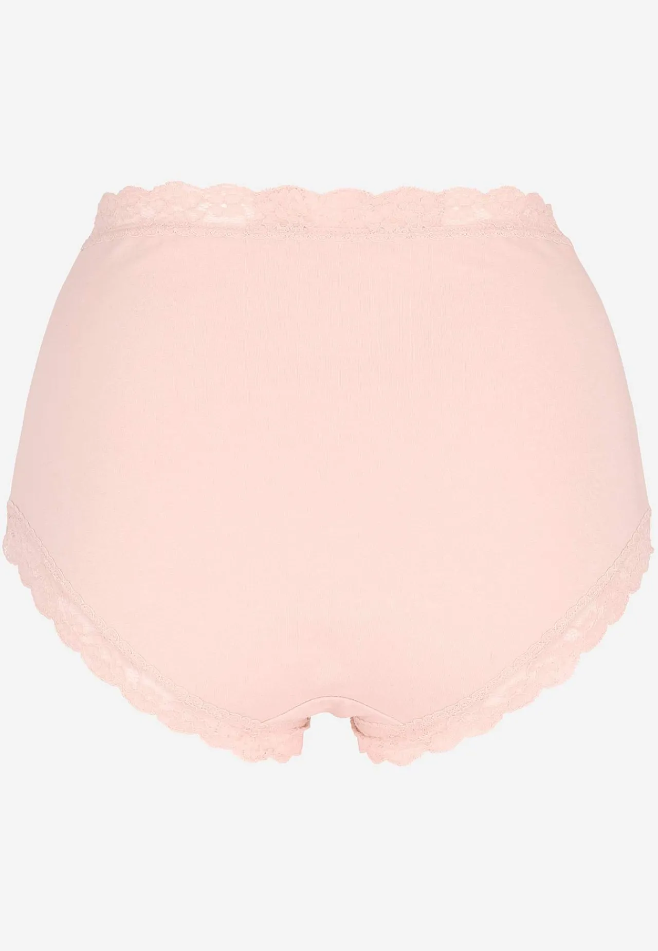 Undertøj|Flerpak Undertøj-Cellbes of Sweden Trusse med høj talje og blonde 3-pack Lys rosa