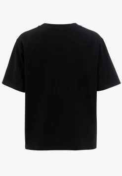 Toppe|T-Shirts-Cellbes of Sweden T-shirt i kraftig bomuldsjersey Sort