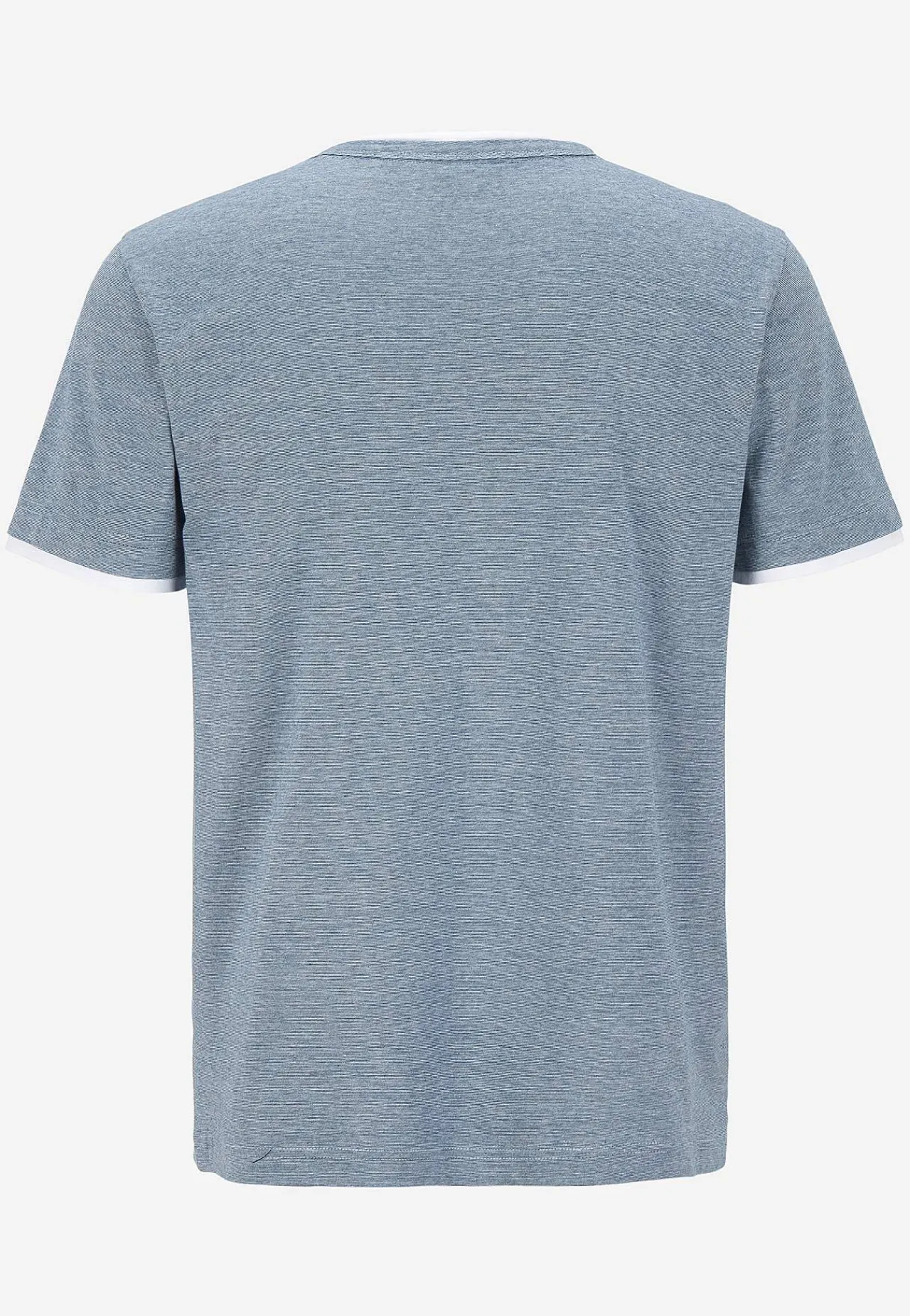 T-Shirts-Cellbes of Sweden T-shirt med knapstolpe Blå / Hvid