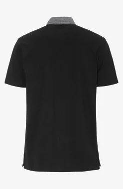 T-Shirts|Poloskjorter-Cellbes of Sweden T-shirt med krave Sort