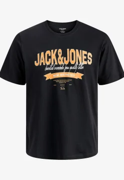 T-Shirts-JACK & JONES T-shirt med tryk | Cellbes