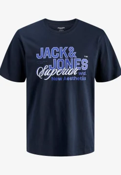 T-Shirts-JACK & JONES T-shirt med tryk | Cellbes