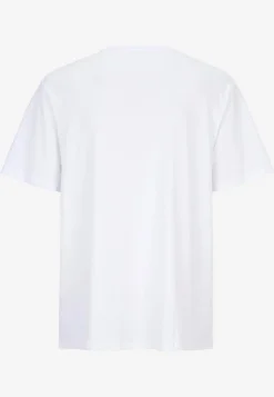 T-Shirts-JACK & JONES PLUS T-shirt med tryk ved fronten Hvid