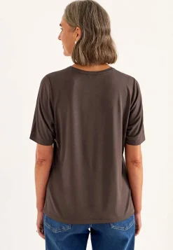 Premium|Premium-Cellbes of Sweden T-shirt Premium i modal Mørkebrun