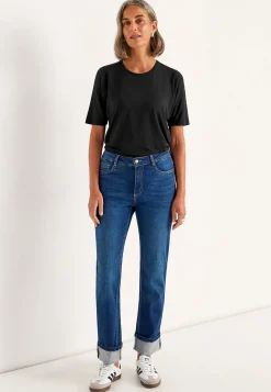 Premium|Premium- T-shirt Premium i modal Sort
