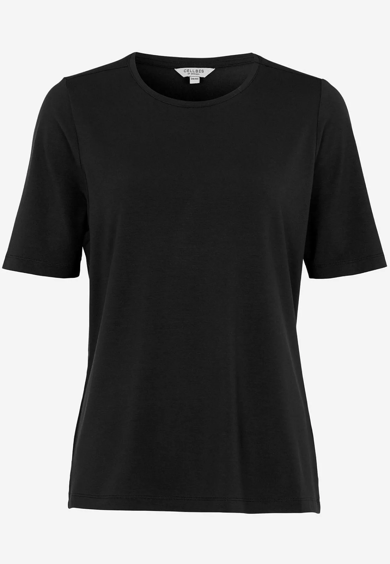 Premium|Premium- T-shirt Premium i modal Sort