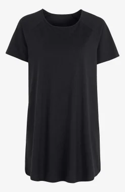 Ærmeløs Og Kortærmet|T-Shirts- Tunika i økologisk bomuld Alex | Cellbes