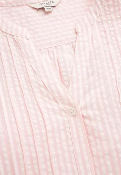 3/4 Ærmet|Skjorter-Cellbes of Sweden Tunika i seersucker Rosa / Stribet