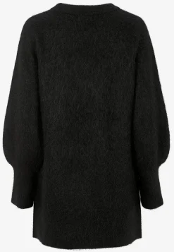 Strikkede|Tunika-Cellbes of Sweden Tunika Premium i mohair- og uldblanding Sort