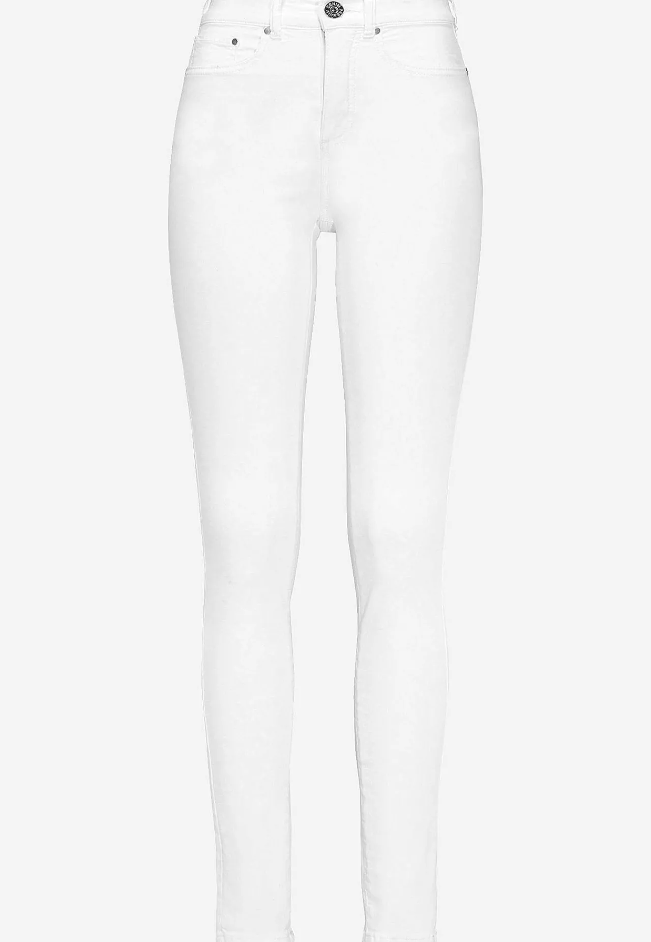 Flere Længder|Slim Fit-Cellbes of Sweden Twilljeans med superstræk Hvid
