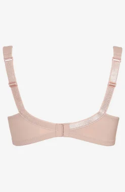 2-Pack|Undertøj- Uforet soft BH Ingrid 2-pack Støvet rosa + Nougat
