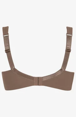 2-Pack|Undertøj- Uforet soft BH Ingrid 2-pack Støvet rosa + Nougat