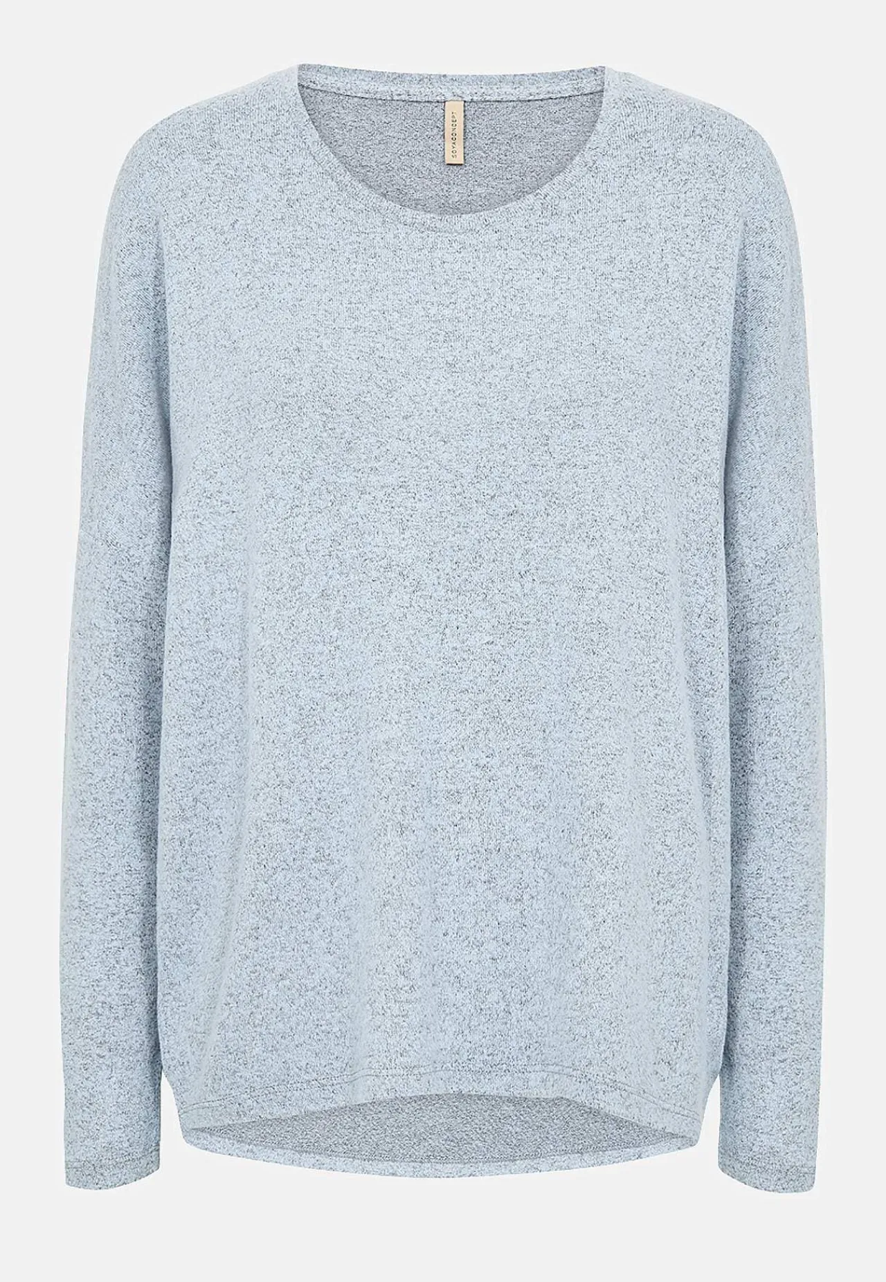 Toppe-Soyaconcept Ultrablød jerseytop Blåmeleret