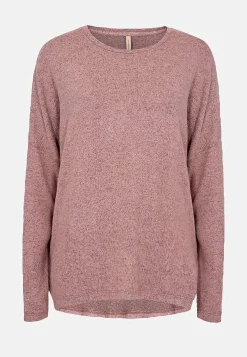 Toppe- Ultrablød jerseytop Rosameleret