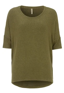 Toppe|T-Shirts- Ultrablød, meleret jerseytop | Cellbes
