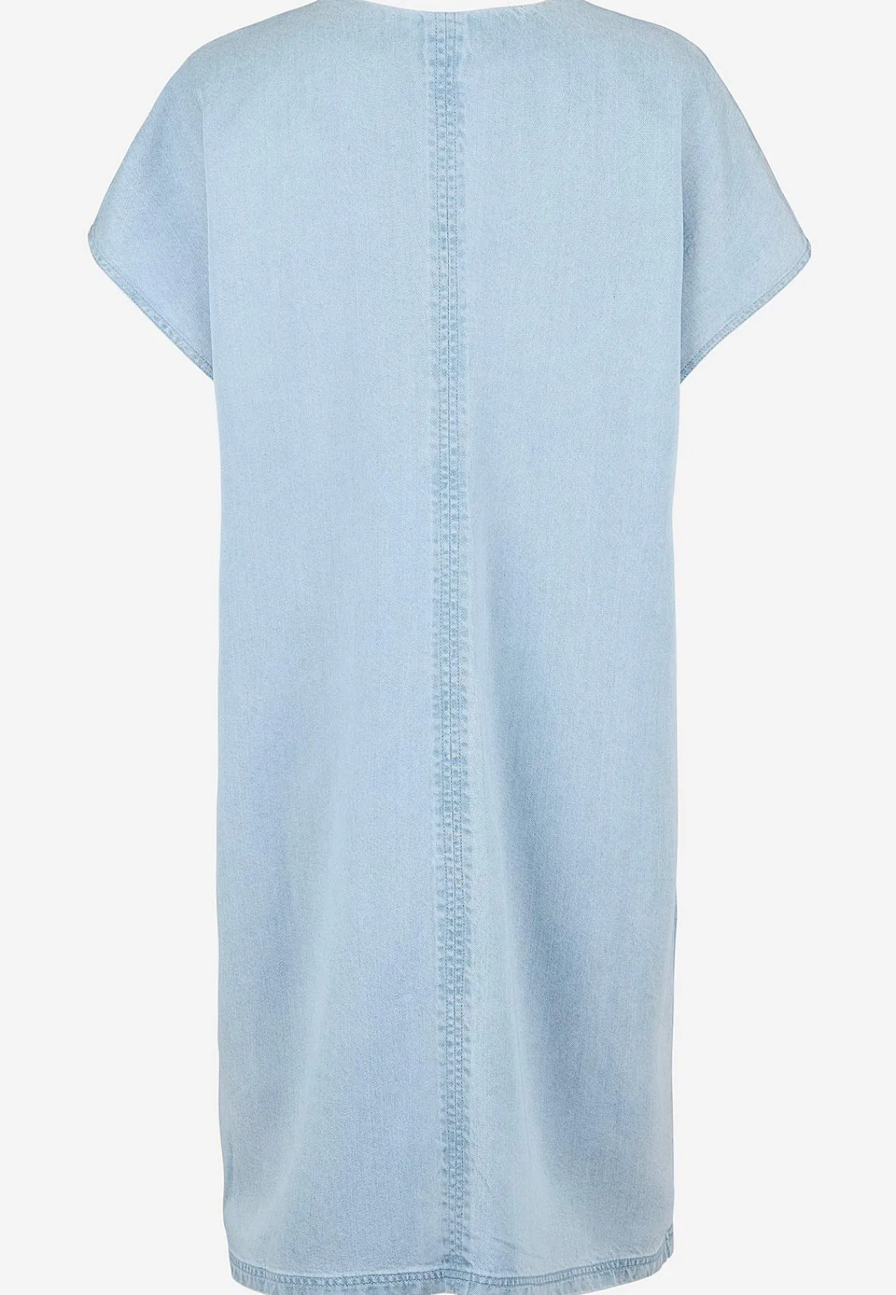 Denimkjoler|Denimkjoler- Ultrablød Premium cowboykjole Lyseblå denim