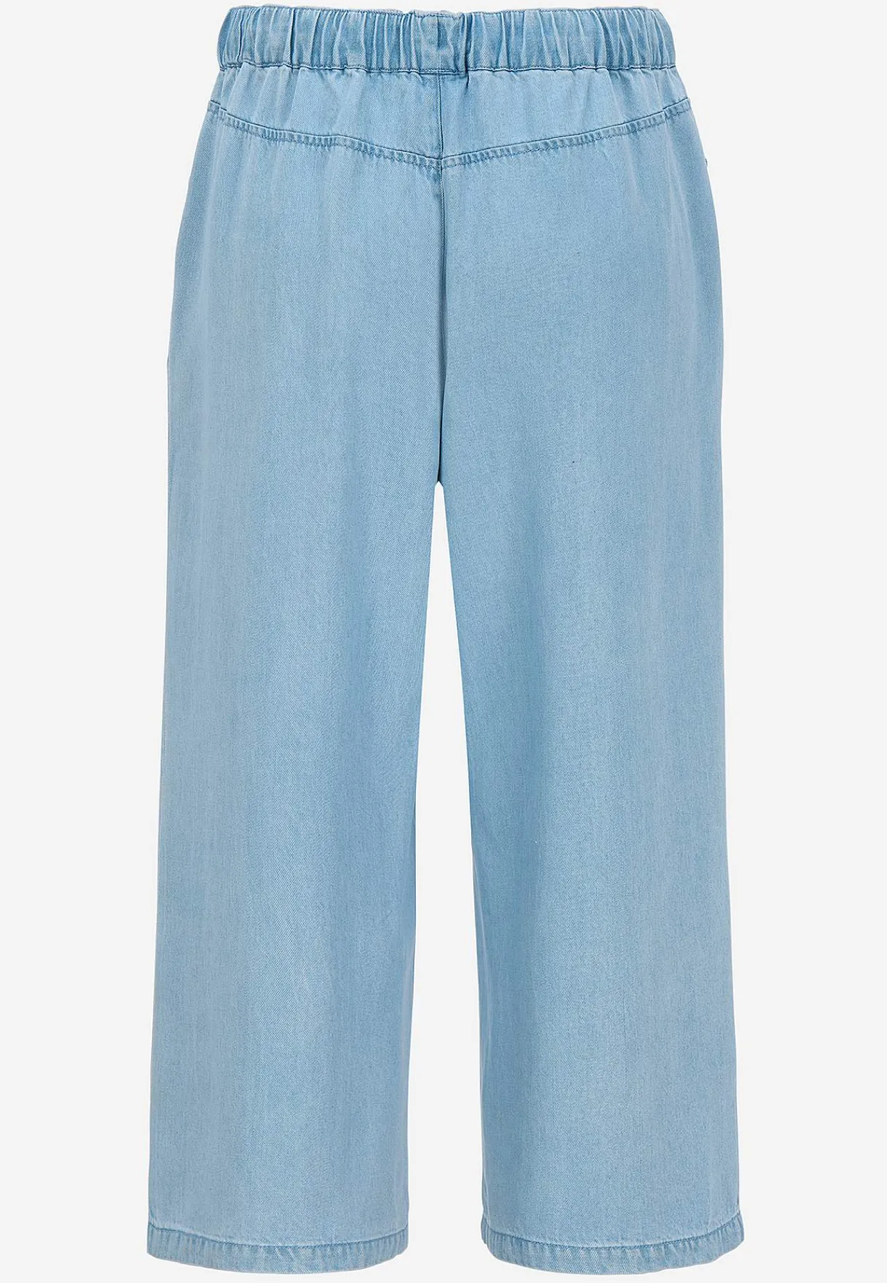 Culottes|Høj Talje-Cellbes of Sweden Ultrabløde Premium culottebukser Lyseblå / Denim