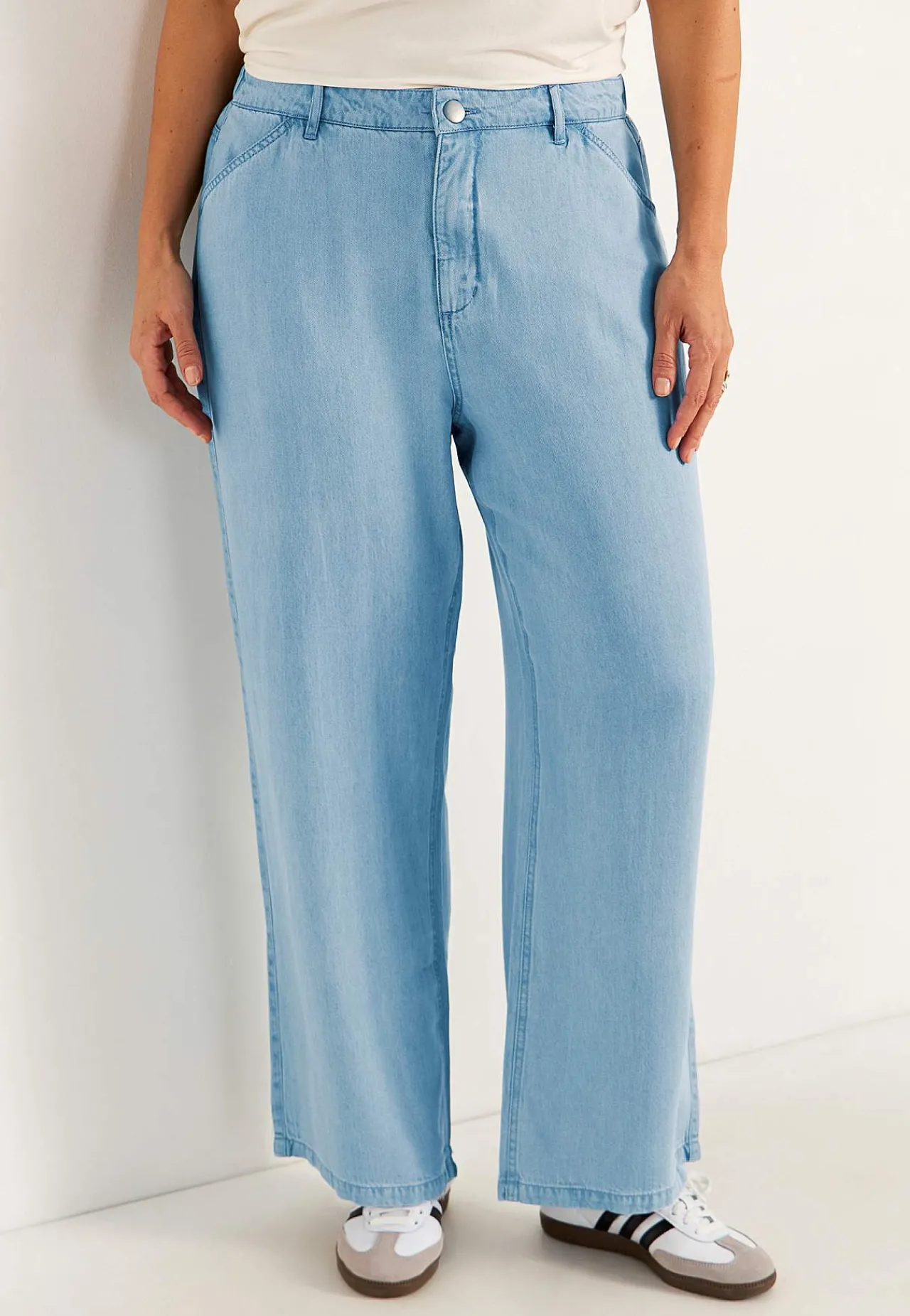 Premium|Premium-Cellbes of Sweden Ultrabløde Premium jeans Lyseblå / Denim
