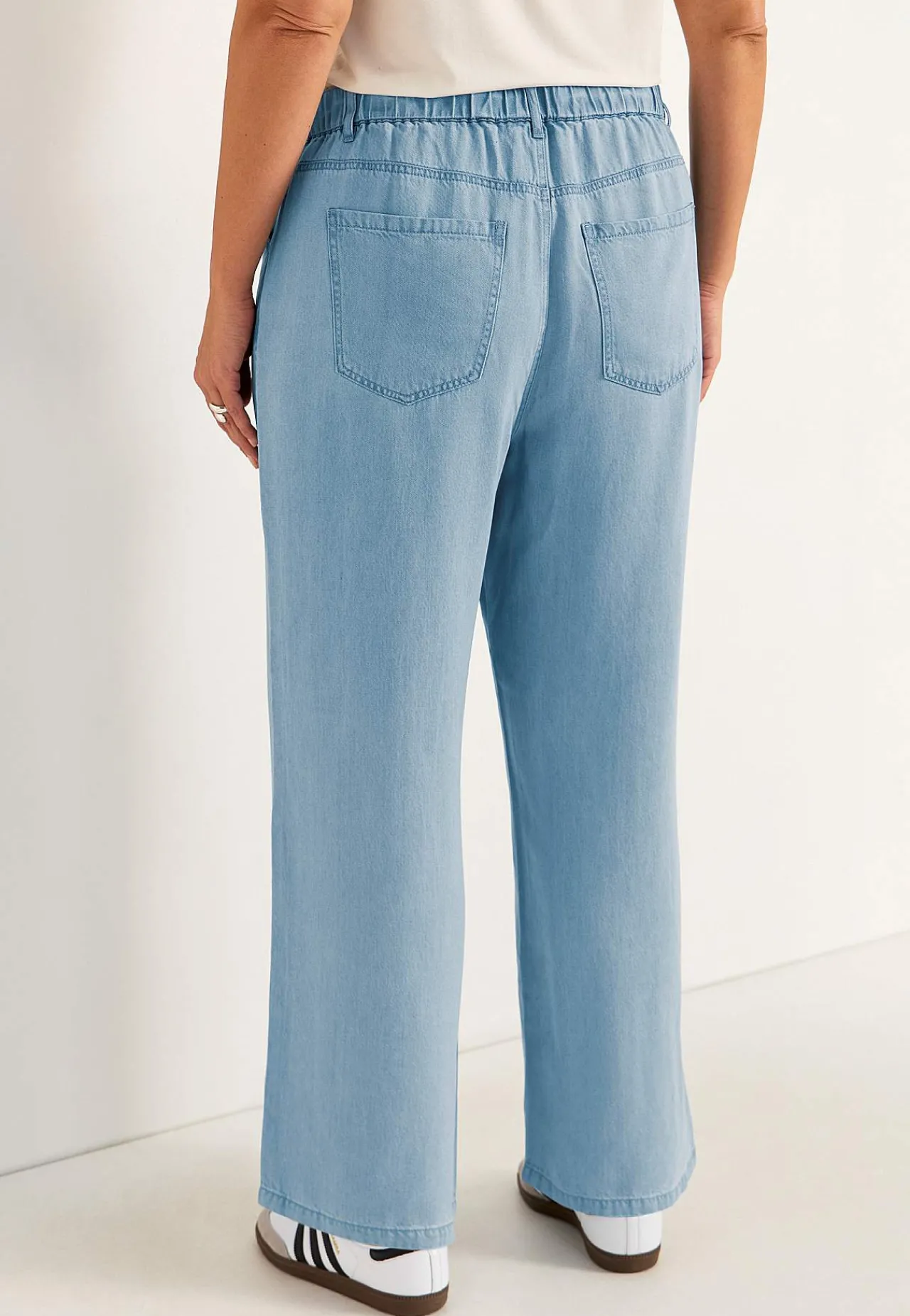 Premium|Premium-Cellbes of Sweden Ultrabløde Premium jeans Lyseblå / Denim