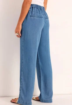Vide Bukser|Vide Jeans-Cellbes of Sweden Ultrabløde Premium jeans Mellemblå Denim