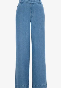 Vide Bukser|Vide Jeans-Cellbes of Sweden Ultrabløde Premium jeans Mellemblå Denim