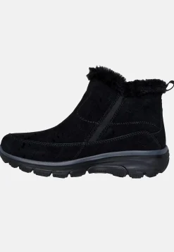 Lædersko|Boots-Skechers Vandafvisende vinterstøvle i ruskind Easy Going | Cellbes