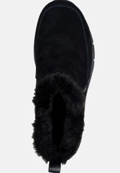 Lædersko|Boots-Skechers Vandafvisende vinterstøvle i ruskind Easy Going | Cellbes