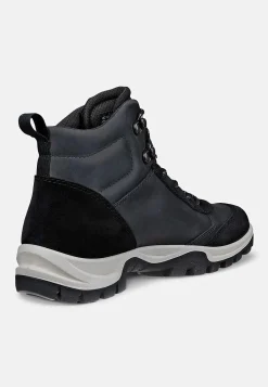 Lædersko|Boots-Ecco Vandtæt skindstøvle Xpedition III Sort