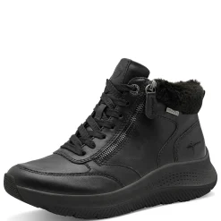 Bred Læst|Boots- Varmt foret ankelstøvle Comfort Sort