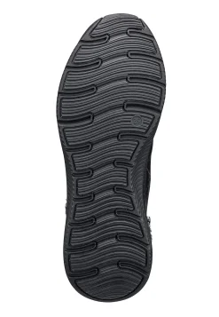 Bred Læst|Boots- Varmt foret ankelstøvle Comfort Sort