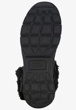 Boots|Vintersko-Skechers Varmt foret ankelstøvle Slip-ins: Easy Going - Dreamers Move Sort