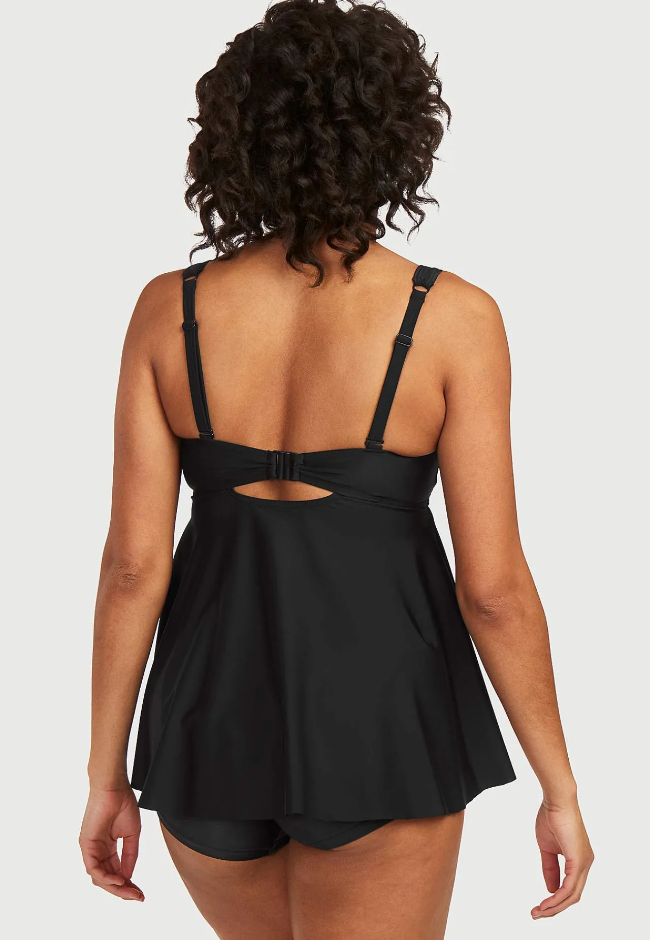 Bikinier|Tankini-Cellbes of Sweden Velsiddende tankinitop Sort