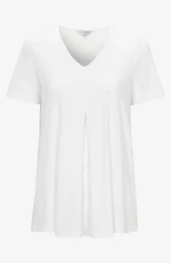 Toppe|T-Shirts-Cellbes of Sweden V-udskåret jerseytop | Cellbes