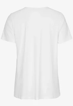 Toppe|T-Shirts-Cellbes of Sweden V-udskåret jerseytop | Cellbes