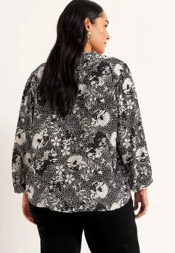 Mønstrede|Bluser-Cellbes of Sweden Vævet, mønstret bluse | Cellbes