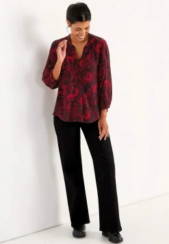 Mønstrede|Bluser-Cellbes of Sweden Vævet, mønstret bluse | Cellbes