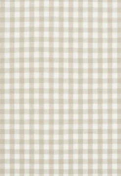 Gardinlængder|Flerpak- Vævet, ternet panelgardiner 2-pack Beige / Offwhite / Ternet