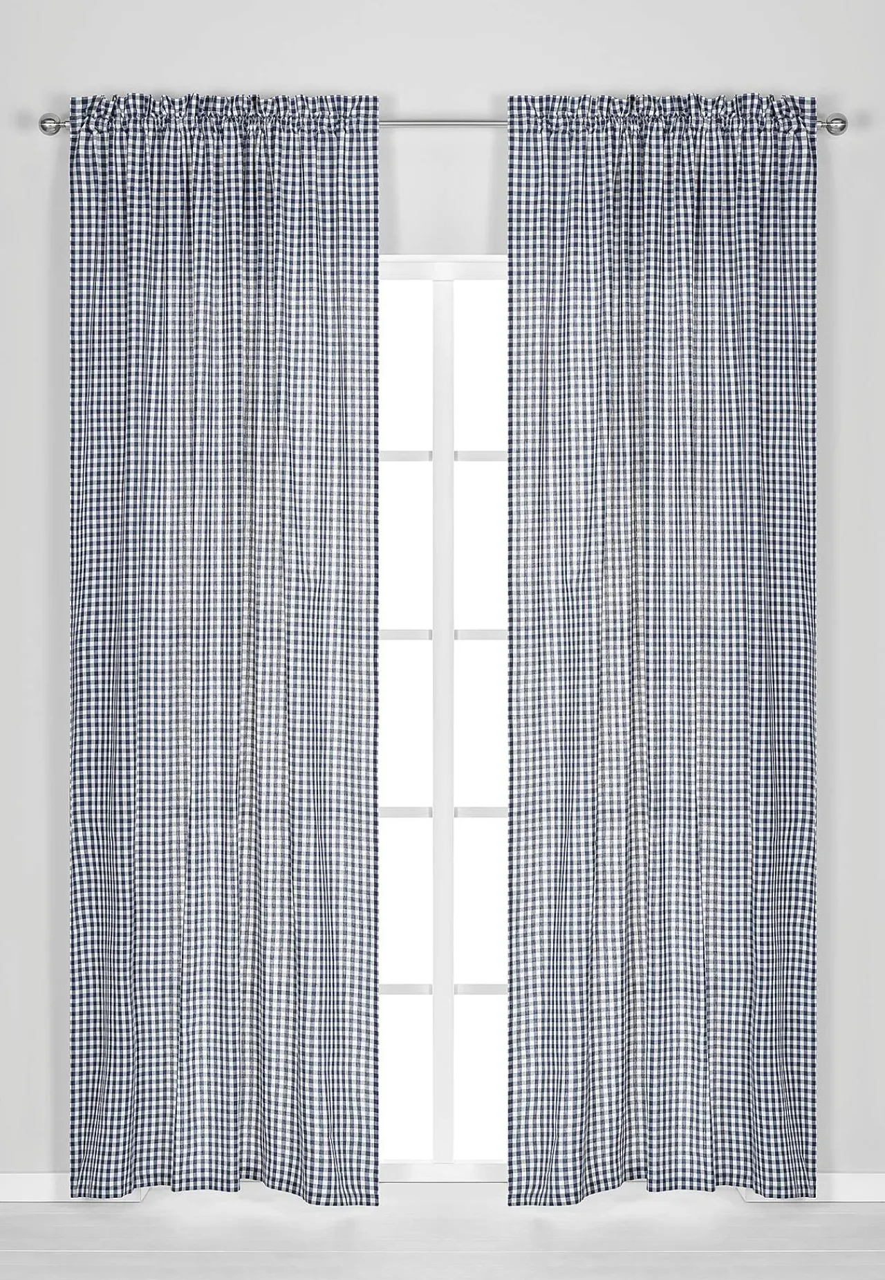 Gardinlængder|Flerpak-Cellbes of Sweden Vævet, ternet panelgardiner 2-pack | Cellbes